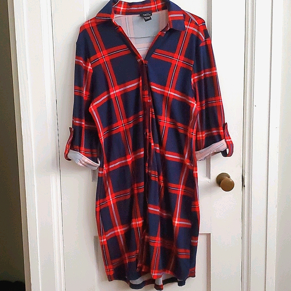 Plaid dress